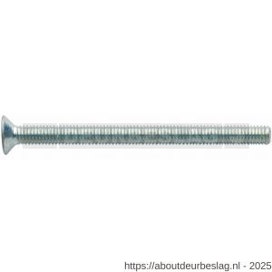 Intersteel 9901 bout zeskant M6x80 mm 10.9 voor SKG3 beslag zwart - R26000802 - afbeelding 1