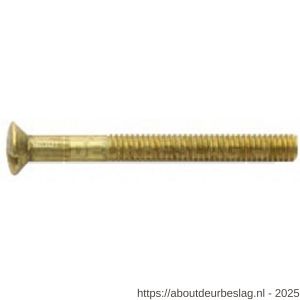 Intersteel 9905 patentbout M4x38 mm messing - R26000846 - afbeelding 1