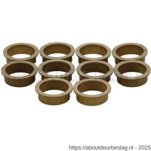 Intersteel 9970 accessoireset D 10 nylon ringen diameter 20-18 mm bruin - R26010088 - afbeelding 1