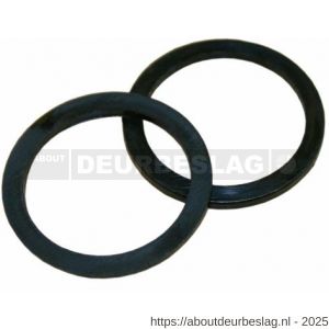Intersteel 9971 halsring plat diameter 22,5x1,3 mm binnenmaat diameter 18 mm nylon zwart - R26001909 - afbeelding 1