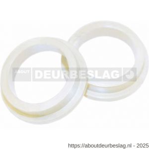 Intersteel 9972 halsring diameter 21x1 mm reductiemaat diameter 18-16 mm nylon wit - R26007486 - afbeelding 1