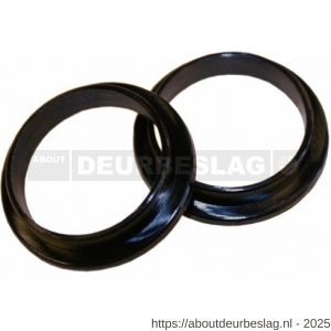 Intersteel 9972 halsring diameter 20x1 mm reductiemaat diameter 18-16 mm nylon zwart - R26001910 - afbeelding 1
