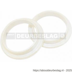 Intersteel 9972 halsring diameter 23x1 mm reductiemaat diameter 20-16 mm nylon wit - R26007490 - afbeelding 1