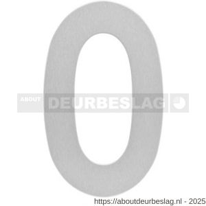 Intersteel 4020 huisnummer 0 150x2 mm RVS - R26007176 - afbeelding 1
