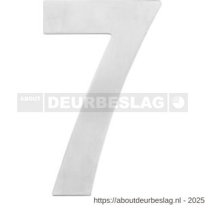 Intersteel 4020 huisnummer 7 150x2 mm RVS - R26007183 - afbeelding 1