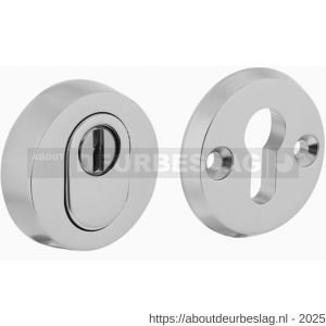 Intersteel 3750 SKG3 veiligheidsrozetten rond diameter 60x15 mm profielcilindergat met kerntrekbeveiliging aluminium F1 - R26009045 - afbeelding 1