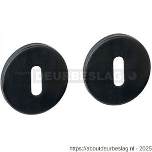 Intersteel Essentials 1020 sleutelrozetten verdekt diameter 52x6 mm PVD zwart - R26010974 - afbeelding 1