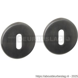 Intersteel Essentials 1020 sleutelrozetten verdekt diameter 52x6 mm PVD antraciet - R26010976 - afbeelding 1