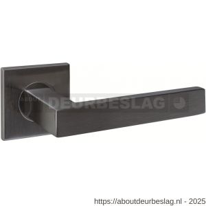 Intersteel Essentials 1035 deurkruk Q 05 op rozet verdekt 53x53x6 mm PVD antraciet - R26010971 - afbeelding 1