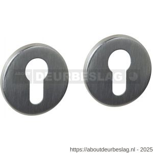 Intersteel Essentials 1020 cilinderrozetten verdekt diameter 52x6 mm RVS - R26010978 - afbeelding 1