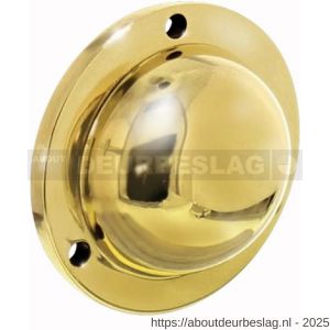 Intersteel Living 3975 afdekplaatje voor bout voordeurknop messing ongelakt - R26004715 - afbeelding 1