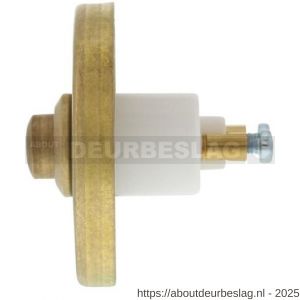 Intersteel Living 3990 beldrukker rond verdekt messing getrommeld - R26007284 - afbeelding 2