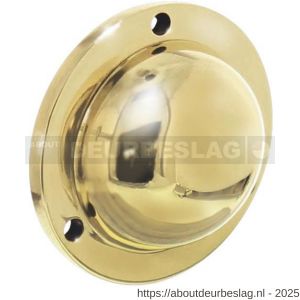 Intersteel Living 3975 afdekplaatje voor bout voordeurknop messing gelakt - R26007543 - afbeelding 1