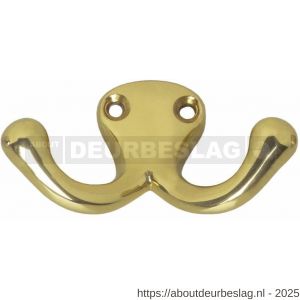 Intersteel Living 6926 jashaak scheepsmodel dubbel messing gelakt - R26007769 - afbeelding 1