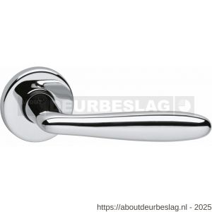 Intersteel Living 0200 deurkruk Phobos op rozet verdekt diameter 49x7 mm chroom - R26000250 - afbeelding 1