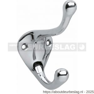 Intersteel Living 6926 kapstokhaak scheepsmodel lang chroom - R26007764 - afbeelding 1