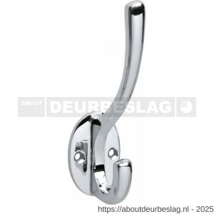 Intersteel Living 6926 kapstokhaak ovaal chroom - R26003922 - afbeelding 1