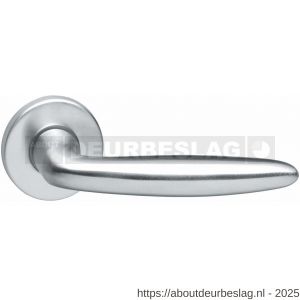 Intersteel Living 0199 deurkruk Sigaar op rozet verdekt diameter 49x7 mm chroom mat - R26007338 - afbeelding 1