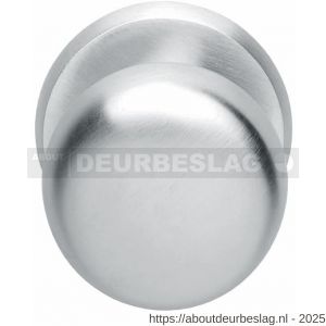 Intersteel Living 3930 voordeurknop zwaar diameter 70 mm op achterplaat diameter 75 mm chroom mat - R26007410 - afbeelding 1