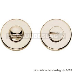 Intersteel Living 3186 WC-sluiting verdekt diameter 49x7 mm met stift 8x8 mm nikkel - R26002776 - afbeelding 1