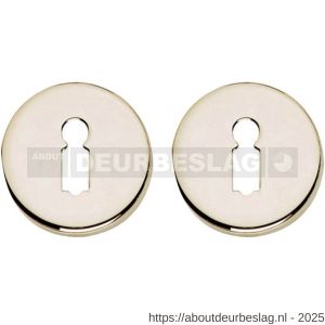 Intersteel Living 3186 sleutelrozetten verdekt diameter 49x7 mm nikkel - R26011127 - afbeelding 1