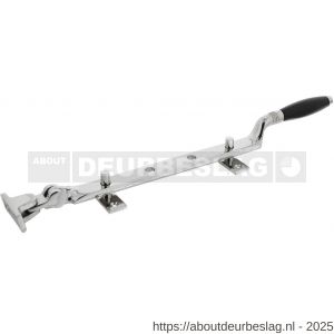 Intersteel Living 5614 raamuitzetter Ton met stelpennen nikkel-ebbenhout - R26008093 - afbeelding 1