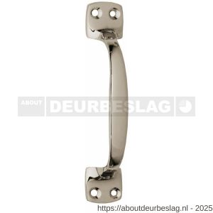 Intersteel Living 5616 handgreep op vierkante voet 130 mm nikkel - R26007835 - afbeelding 1