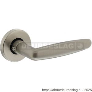 Intersteel Living 0225 deurkruk Sophie met rozet verdekt diameter 49x7 mm nikkel mat - R26008097 - afbeelding 1