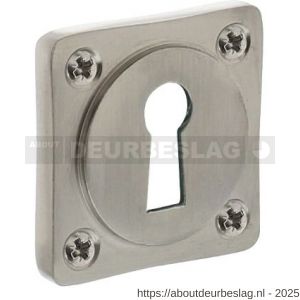 Intersteel Living 3183 sleutelrozet basic 38x38x5 mm nikkel mat - R26007003 - afbeelding 1