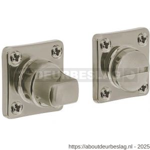 Intersteel Living 3183 WC-sluiting 38x38x5 mm met stift 8x8 mm nikkel mat - R26002712 - afbeelding 1