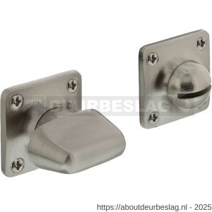 Intersteel Living 3183 WC-sluiting basic 38x38x5 mm met stift 8x8 mm nikkel mat - R26007004 - afbeelding 1