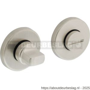 Intersteel Living 3186 WC-sluiting verdekt diameter 49x7 mm met stift 8x8 mm nikkel mat - R26007615 - afbeelding 1