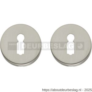 Intersteel Living 3186 sleutelrozetten verdekt diameter 49x7 mm nikkel mat - R26011131 - afbeelding 1