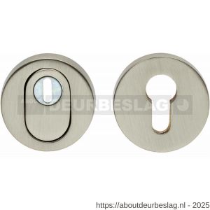 Intersteel Living 3751 SKG3 veiligheidsrozetten rond verdekt diameter 55x12 mm profielcilindergat met kerntrekbeveiliging nikkel mat - R26003587 - afbeelding 1