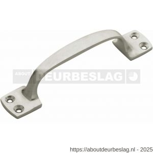 Intersteel Living 5616 handgreep op vierkante voet 130 mm nikkel mat - R26004586 - afbeelding 1