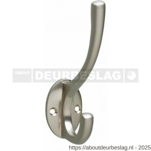 Intersteel Living 6926 kapstokhaak ovaal nikkel mat - R26007767 - afbeelding 1