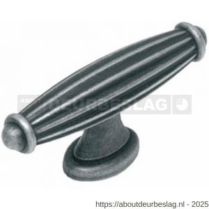 Intersteel Living 8479 knop gerild grijs - R26004137 - afbeelding 1