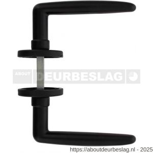 Intersteel Living 0225 deurkruk Sophie met rozet verdekt diameter 49x7 mm zwart - R26008184 - afbeelding 3