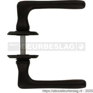 Intersteel Living 0445 deurkruk Trento met rozet diameter 50x5 mm zwart - R26010240 - afbeelding 4
