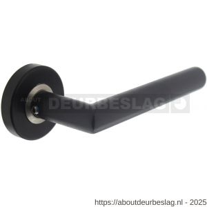Intersteel Living 0583 deurkruk Jura op rozet verdekt diameter 53x10 mm structuur zwart - R26006755 - afbeelding 1