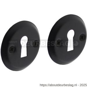 Intersteel Living 3173 sleutelrozetten diameter 50x5 mm zwart - R26011133 - afbeelding 1