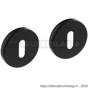 Intersteel Living 3174 sleutelrozetten verdekt diameter 49x7 mm zwart - R26009930 - afbeelding 1
