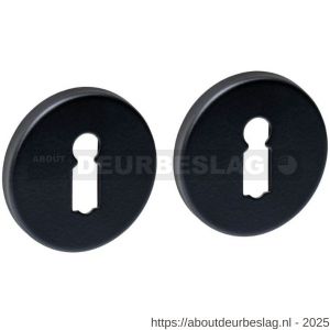 Intersteel Living 3410 sleutelrozetten verdekt diameter 53x9 mm structuur zwart - R26011075 - afbeelding 1