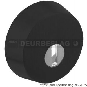 Intersteel Living 3755 SKG3 veiligheidsrozet rond diameter 59x18 mm voor oplegsloten met kerntrekbeveiliging structuur zwart - R26009175 - afbeelding 1