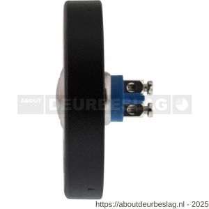 Intersteel Living 3990 beldrukker rond verdekt diameter 53x10 RVS-mat zwart - R26006811 - afbeelding 2