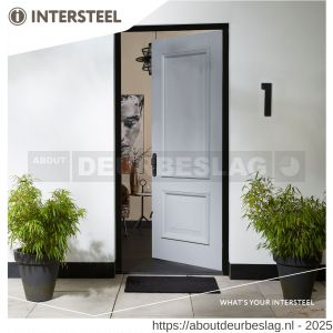 Intersteel Living 4021 huisnummer 1 XL hoogte 300 mm RVS-mat zwart - R26009177 - afbeelding 5