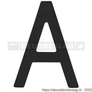 Intersteel Living 4026 huisletter A 100 mm RVS zwart - R26009941 - afbeelding 1