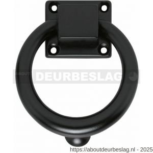 Intersteel Living 4035 deurklopper ringvorm 107 mm zwart - R26000157 - afbeelding 1