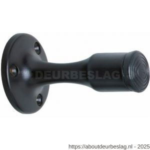 Intersteel Living 4420 deurstop recht model mat zwart - R26000980 - afbeelding 1