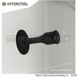 Intersteel Living 4420 deurstop recht model mat zwart - R26000980 - afbeelding 3